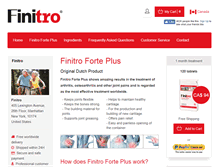 Tablet Screenshot of finitro.ca