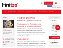 Tablet Screenshot of finitro.es