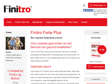 Tablet Screenshot of finitro.nl