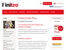 Tablet Screenshot of finitro.co.uk