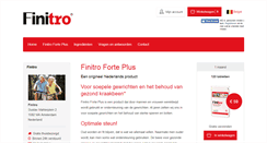 Desktop Screenshot of finitro.be